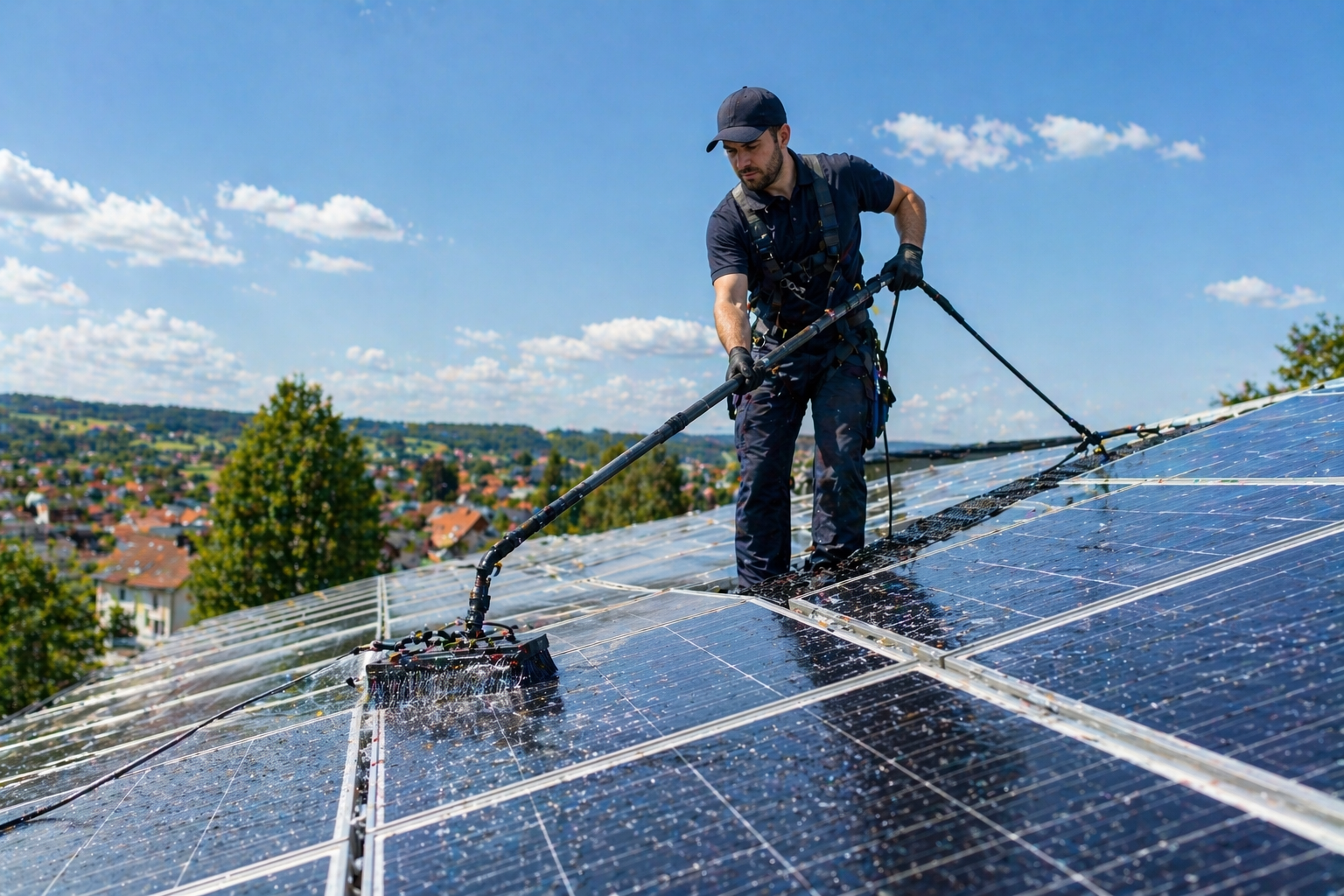Solar Anlagen reinigen